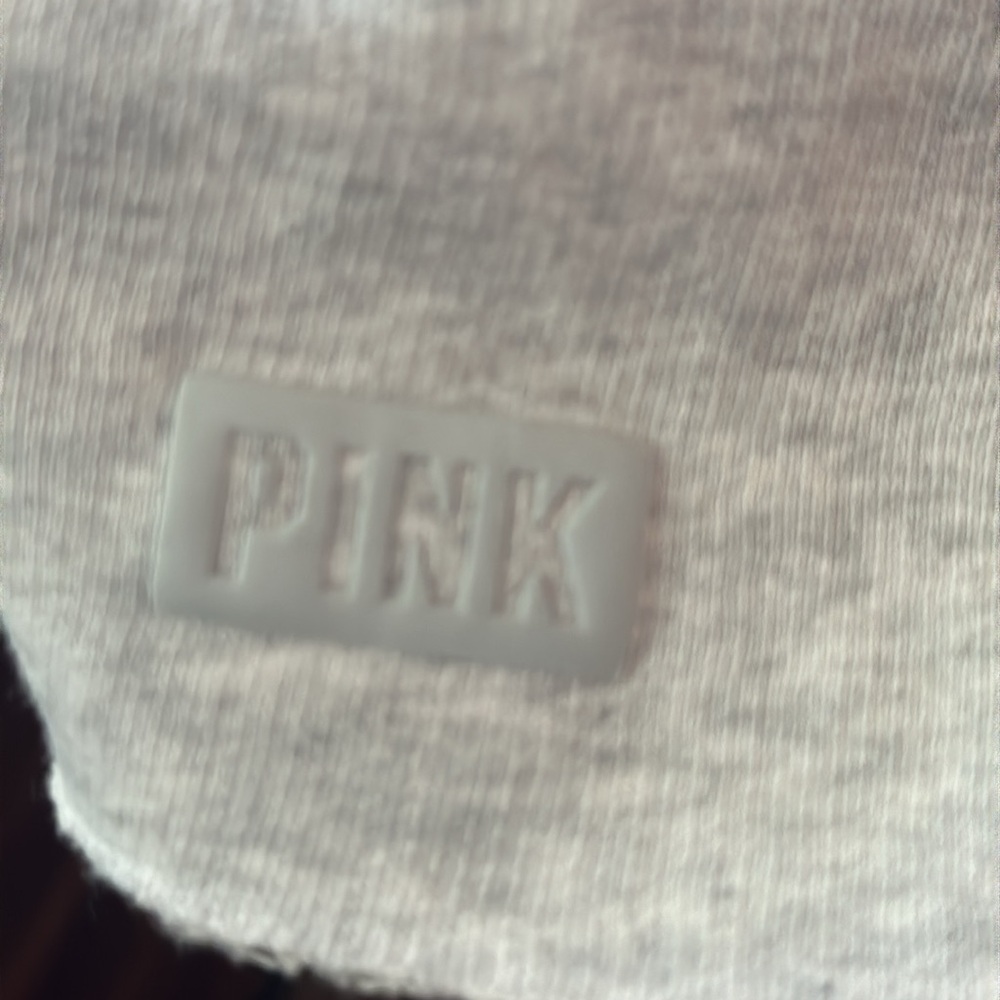 PINK Victoria Secret Gray Athletic Shorts, Size Small - Picture 6 of 6